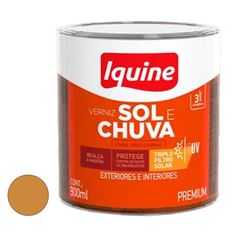 Verniz Alto Brilho 900ml Sol e Chuva Canela IQUINE / REF. 66124604R