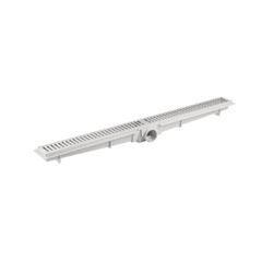 Ralo Inox 5x50cm com Grelha Linear - Ref. RLIN550GR - LGMAIS