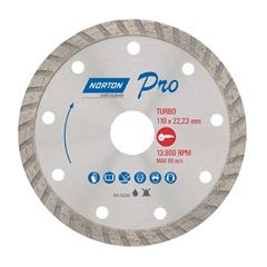 Disco Diamantado 110mm Pro Turbo - Ref. 70184624365 - NORTON