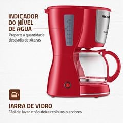 Cafeteira Elétrica Inox Dolce 220v C-32-32x-R - Ref. 2643-02 - MONDIAL