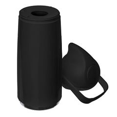 Garrafa Térmica 1 Litro Plástico Expressar Preto - Ref. SR1015/1 - SANREMO