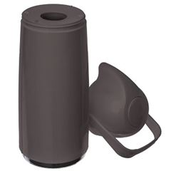 Garrafa Térmica 1 Litro Plástico Expressar Cinza - Ref. SR1015/4 - SANREMO