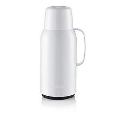 Garrafa Térmica 1 Litro Plástico Amar Branco - Ref. SR1018 - SANREMO