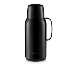 Garrafa Térmica 1 Litro Plástico Amar Preto - Ref. SR1018/1 - SANREMO