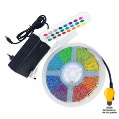 Fita LED 4,5W 12V 5 Metros IP44 Evolution RGB DILUX / REF. DI85127