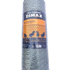 Tela Hexagonal Galvanizada para Pinteiro 1,0x50 BWG22 DIMAX / REF. DMX83789