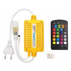 Kit Acessórios para Fita Led 220V RGB Cartela com 5 Peças DILUX / REF. DI85356