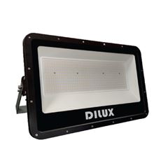 Refletor Led de Alumínio 500W Bivolt 6500K Preto DILUX / REF. DI88104