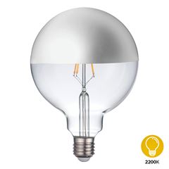 Lâmpada Filamento Led G125 6W Bivolt 2200K DILUX / REF. DI87473  