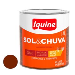 Verniz Alto Brilho 900ml Sol e Chuva Imbuia IQUINE / REF. 66105504R