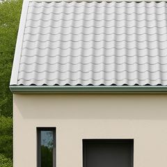 Telha PVC Plan 0,88x1,98 Concreto PRECONVC / Ref. 23049198