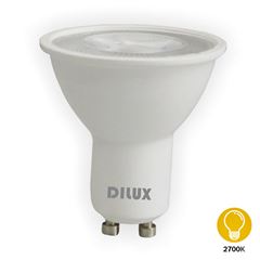 Lâmpada Led MR16 7W Bivolt Dimerizável 2700k DILUX /REF. DI82232