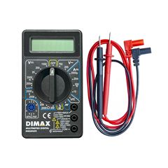 Multímetro Digital 1000v 10A à Bateria 9v DIMAX / REF. DMX89699