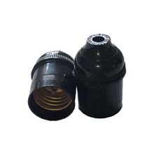 Soquete Termoplástico Pendente E27 sem chave Preto DILUX /REF.: DI88982