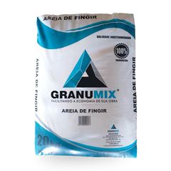 Areia Fingir Saco 20KG GRANUMIX /REF.: AFG-02