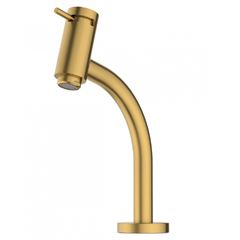 Torneira para Lavatório de Mesa Bica Baixa Basic Gold Matte CELITE/ REF. B5056C7R1B