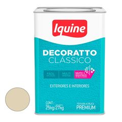 Texturiza Acrílica 25kg Decoratto Clássico Areia IQUINE / REF. 183301505N