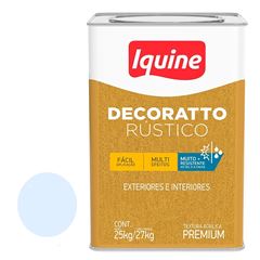 Texturiza Acrílica 25kg Decoratto Rústico Branco Neve IQUINE / REF. 46300205N