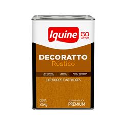 Texturiza Acrílica 25kg Decoratto Rústico Branco Gelo IQUINE / REF. 46300305N