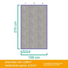 Papel de Parede Vinílico Cimento Queimado Rústico Cinza 9,5m BOBINEX / REF. PP216