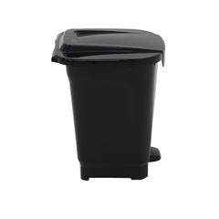 Lixeira Em Polipropileno T-Force 25L Preto TRAMONTINA / REF. 92812009