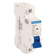Mini Disjuntor Unipolar 63A Curva C TRAMONTINA / REF. 58011/111