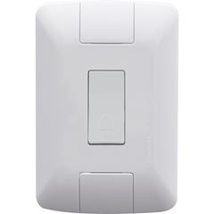 Interruptor para Campainha 4x2 6A 250V Aria Branco TRAMONTINA / REF. 57241/007