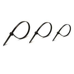 Abraçadeira de Nylon 200x3,6mm 100 Peças Preto DILUX / REF. DI89569