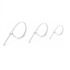 Abraçadeira de Nylon 140x3,6mm 100 Peças Branco DILUX / REF. DI89460