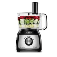 Multiprocessador Turbo Chef 7 em 1 MPN-01-BE 1000W 220V Preto MONDIAL / REF. 3094-02