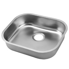 Cuba Simples Aço Inox Embutir Riva 40x34x12 Sem Válvula DOCOL / REF. 016998CM