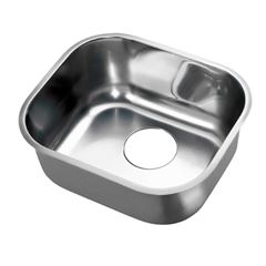 Cuba Simples Aço Inox Auto Brilho Embutir Invicta 40x34x18 Sem Válvula DOCOL / REF. 016979CH