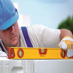 Nível De Alumínio Com Perfil I-Beam 60cm STARRETT / REF. KLIS24-S