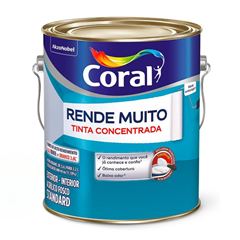 Tinta Acrílica Fosca 3,2L Rende Muito Pote de Argila CORAL / REF. 5763973