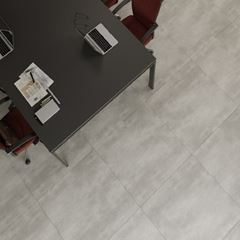 Piso Vinílico Cemento Grigio Acetinado 91,4x91,4 Tipo A BIANCOGRES / REF. VI0754I1
