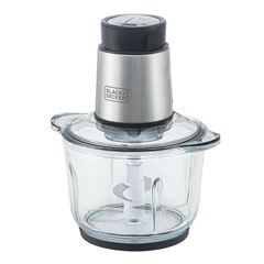 Mini Processador Gourmand Gris Tigela de Vidro 220V 300W B&D/ REF. MP300G-B2