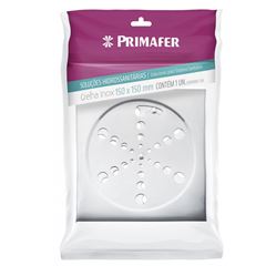 Grelha Quadrado 15cm Abre e Fecha sem Caixilho Primafer Inox ATLAS / REF. PR7414