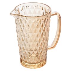 Jarra de Vidro Diamond 1L Âmbar Metalizado LYOR / REF. 1425 