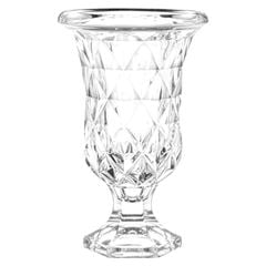 Vaso de Vidro Diamond 15x24cm LYOR / REF. 4290