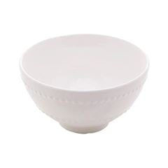 Bowl de Porcelana New Bone Pearl 13,5 x 6,5cm Branco LYOR / REF. 8577