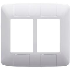 Placa 4x4 6 Postos Aria Branco TRAMONTINA / REF. 57203/031