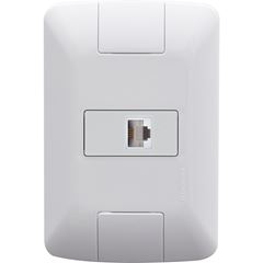 Tomada 4X2 para Telefone RJ11 Aria Branco TRAMONTINA / REF. 57241/019