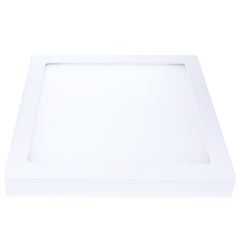 Painel LED em Alumínio Quadrado 24W de Sobrepor Bivolt 6500k Branco AVANT / REF. 768131375