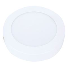 Painel LED em Alumínio Redondo 12W de Sobrepor Bivolt 4000k Branco AVANT / REF. 767450876