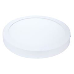 Painel LED em Alumínio Redondo 24W de Sobrepor Bivolt 4000k Branco AVANT / REF. 767130877