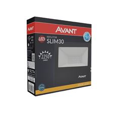 Refletor de LED Slim 30W Bivolt 3000k AVANT / Ref. 259300573