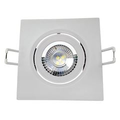 Spot LED Supimpa 5W Quadrado Bivolt 6500K Branco Fosco AVANT / REF. 865021371