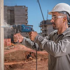 Furadeira De Impacto Reversível GSB 16 RE com Maleta 850W 220V BOSCH / REF. 06012B90E1-000