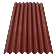 Telha Ecológica Clássica Fit 200x75cm Vermelho ONDULINE / REF. P3804BR