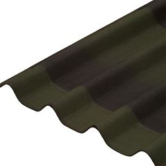Telha Ecológica Stilo 3D 96cmx2Metros Verde ONDULINE / REF. P72A6BR